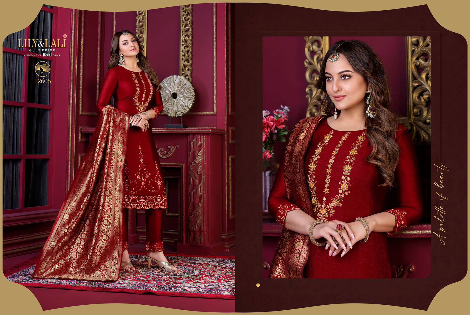 Majestic Modish By Lily Lali Readymade Suits Catalog